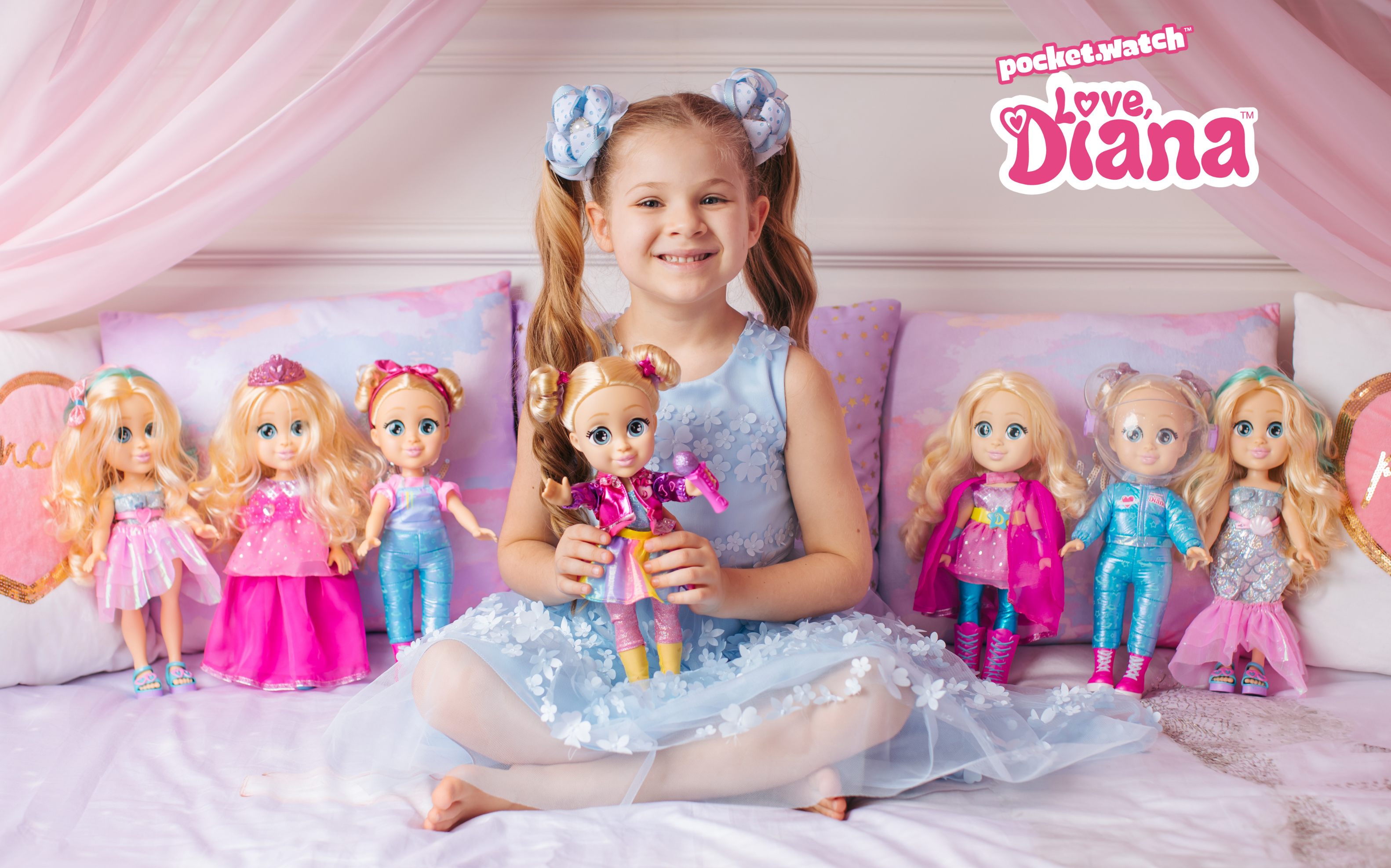 Our Love Diana dolls are here! Shop the range at Kmart, Big W, Target and other leading toy retailers.