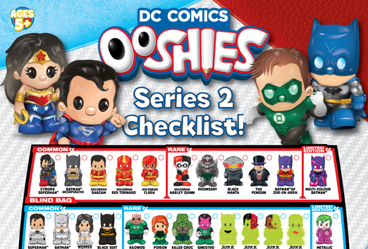 Ooshies DC Series 3